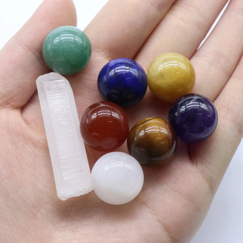 Chakra Crystal Ball Set-ToShay.org