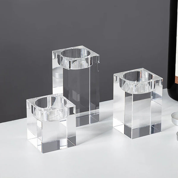 Glass Candle Holder-ToShay.org