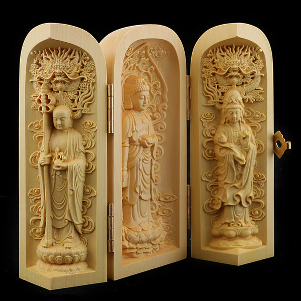 Wood Buddha Box-ToShay.org