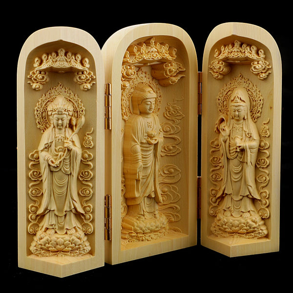 Wood Buddha Box-ToShay.org