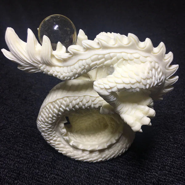 White Dragon Statue-ToShay.org