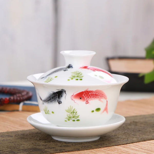 Gaiwan Ceramic Tea Tureen-ToShay.org