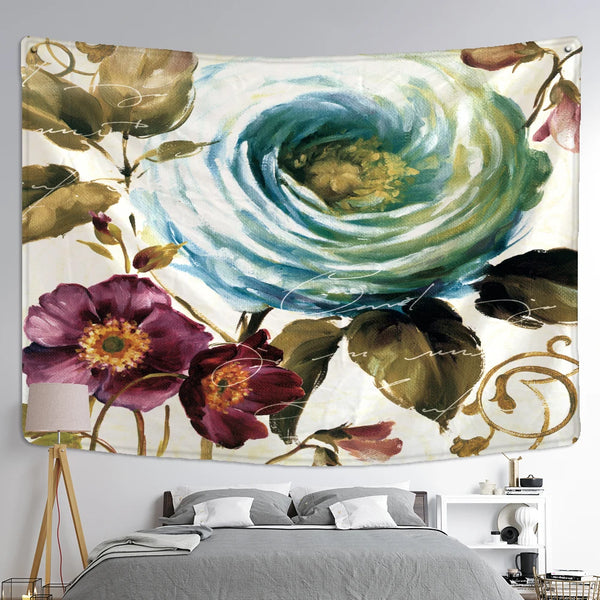 Flower Art Tapestry-ToShay.org