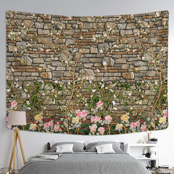 Flower Art Tapestry-ToShay.org