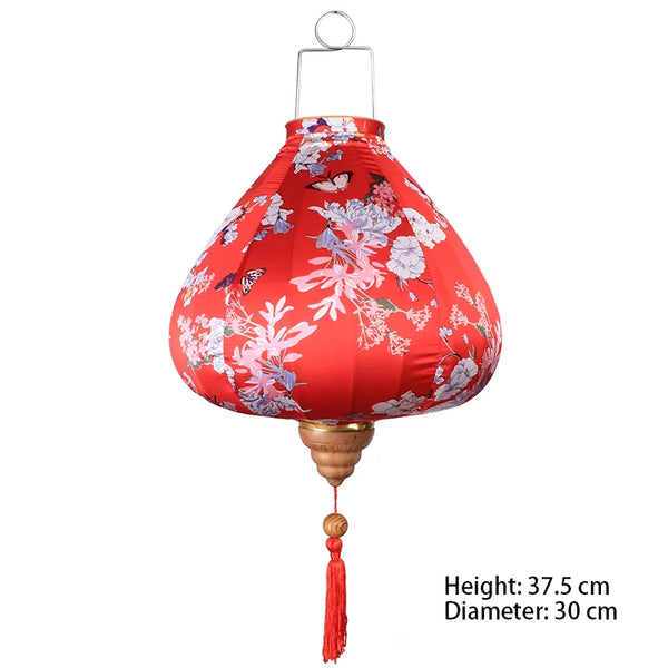 Flower Print Lantern-ToShay.org