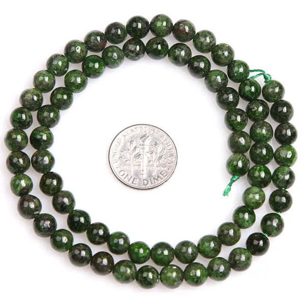 Green Diopside Beads-ToShay.org