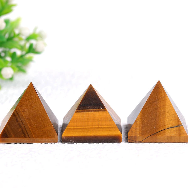 Yellow Tiger Eye Pyramid-ToShay.org