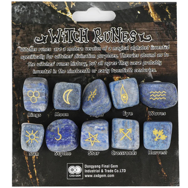 Mixed Crystal Witch Runes-ToShay.org