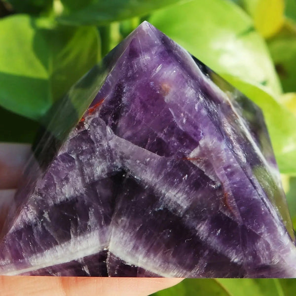 Purple Amethyst Pyramid-ToShay.org