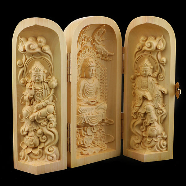 Wood Buddha Box-ToShay.org