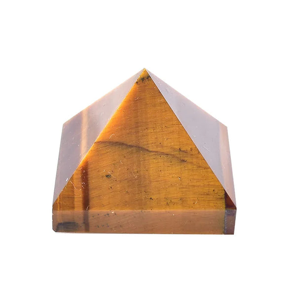 Yellow Tiger Eye Pyramid-ToShay.org