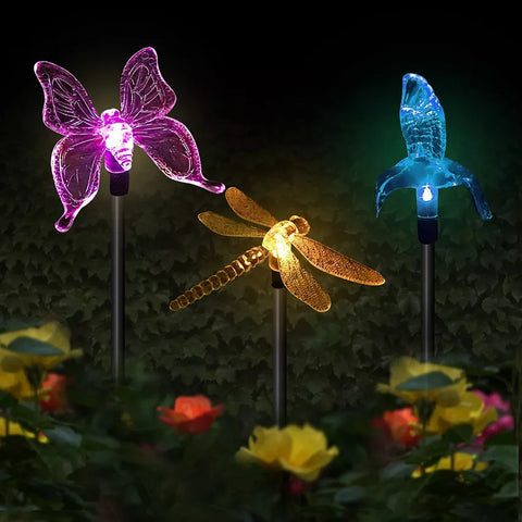 Butterfly Lawn Lights-ToShay.org