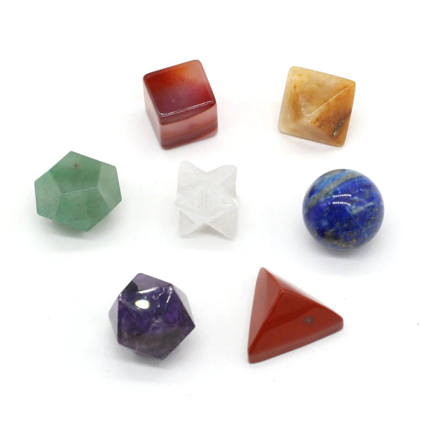 Chakra Crystal Platonic Solids-ToShay.org