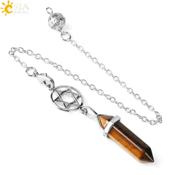 Mixed Crystal Dowsing Pendulum-ToShay.org