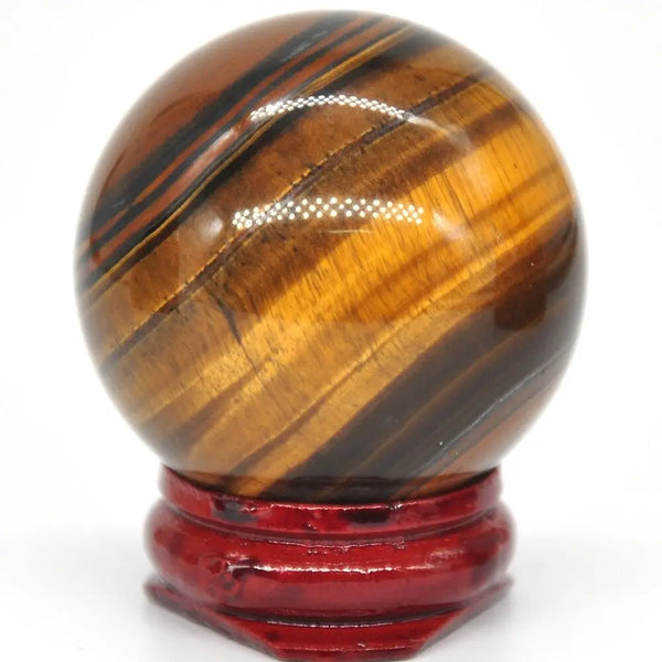 Yellow Tigers Eye Ball-ToShay.org