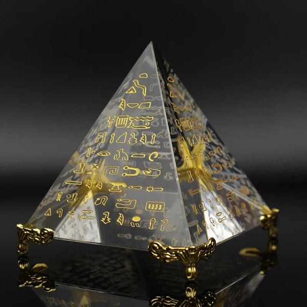 Egyptian Art Crystal Pyramid-ToShay.org