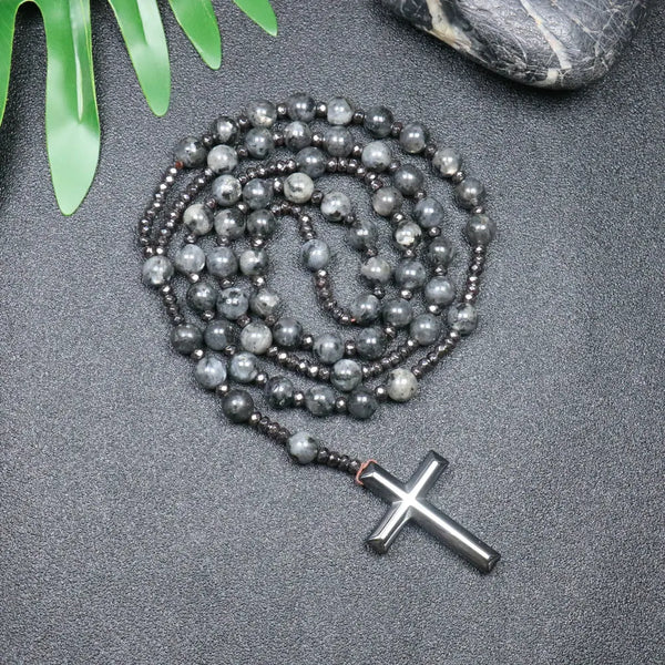 Mixed Quartz Crystal Rosary Beads-ToShay.org