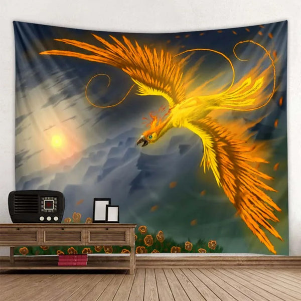 Phoenix Rising Tapestry-ToShay.org