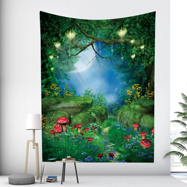 Moon Art Tapestry-ToShay.org