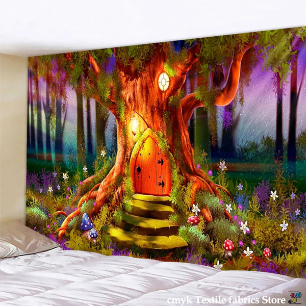 Fairytale Forest Tapestry-ToShay.org