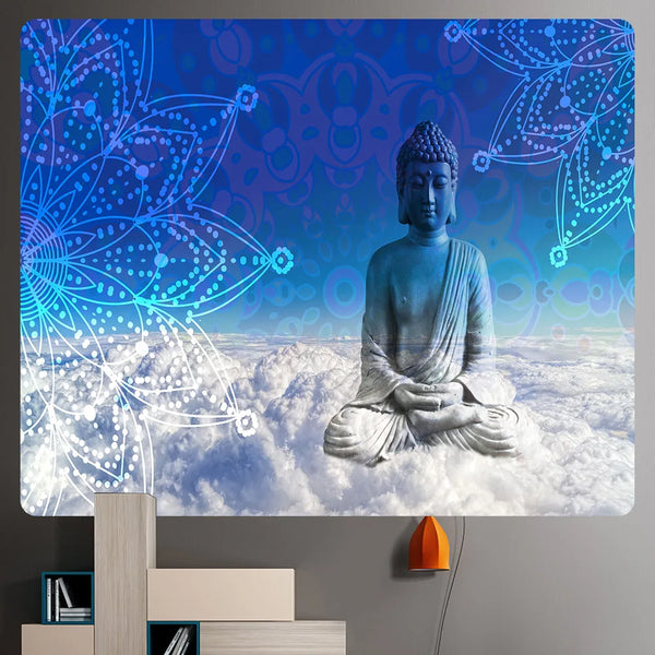 Buddha Meditation Tapestry-ToShay.org