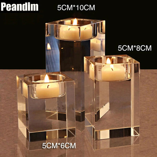 Glass Candle Holder-ToShay.org