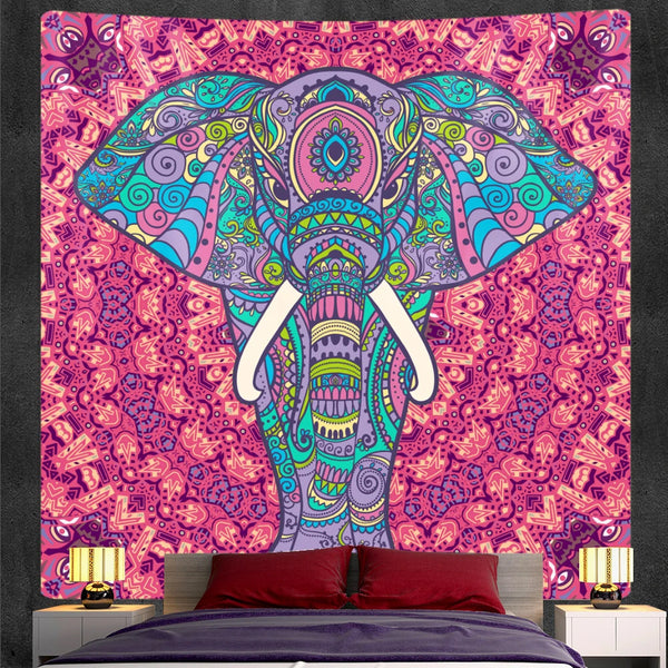 Elephant Art Tapestry-ToShay.org