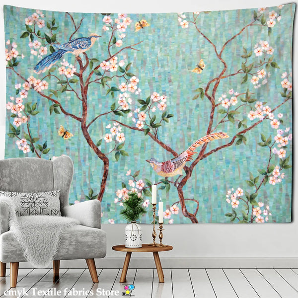 Flower Art Tapestry-ToShay.org