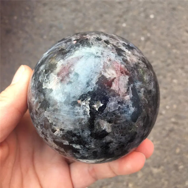 Black Rhyolite Ball-ToShay.org