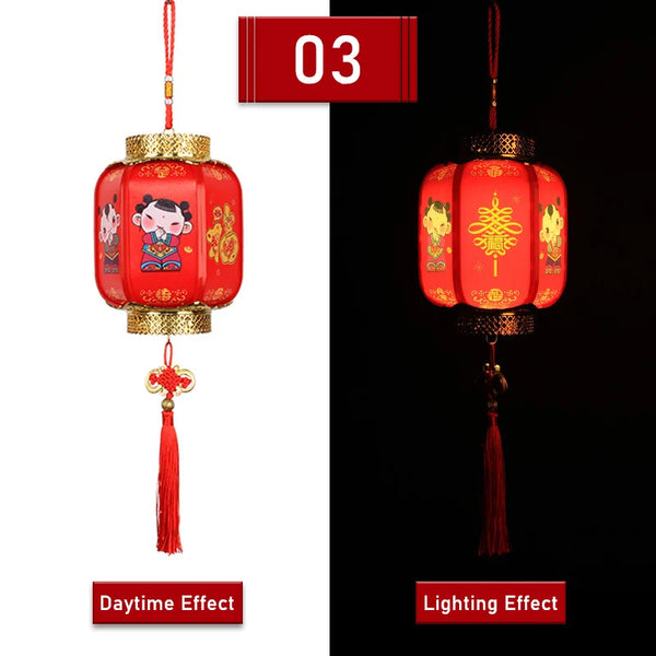 Red Blossom Light Lamp-ToShay.org