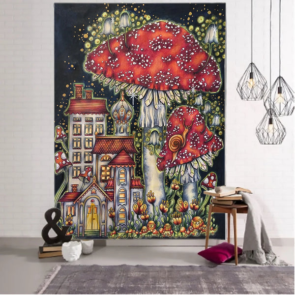 Mushroom Tapestry-ToShay.org