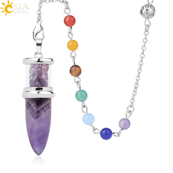 Mixed Crystal Dowsing Pendulum-ToShay.org