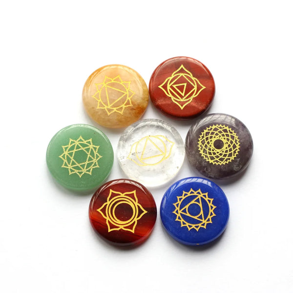 Chakra Crystal Palm Stones-ToShay.org