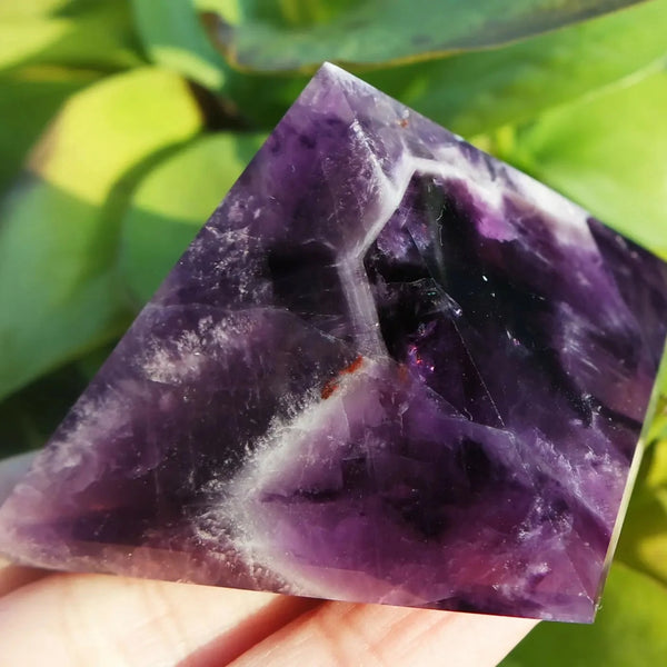 Purple Amethyst Pyramid-ToShay.org