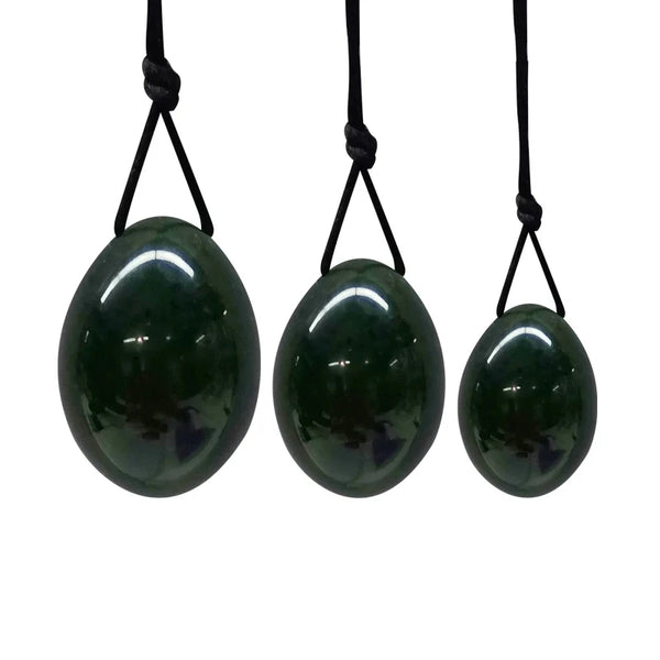 Green Nephrite Jade Egg-ToShay.org