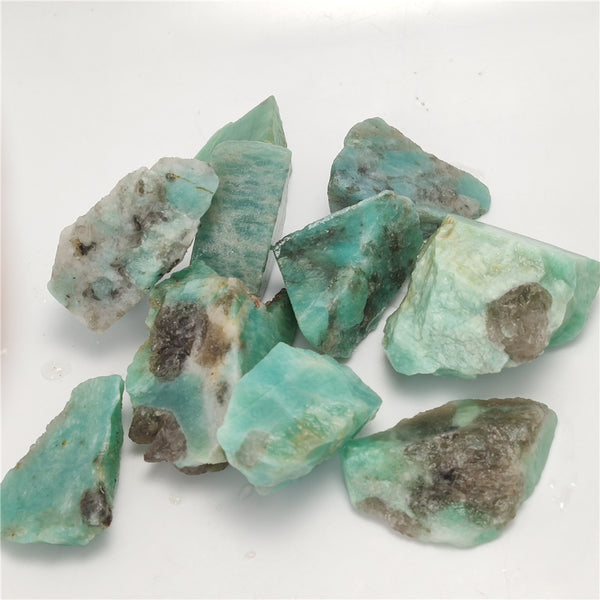 Blue Amazonite Raw Rocks-ToShay.org