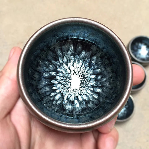 Blue Glaze Ceramic Cup-ToShay.org