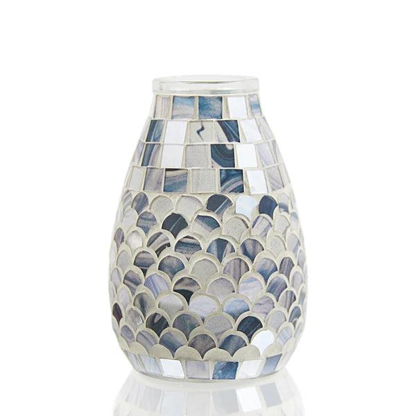 Mosaic Glass Vase-ToShay.org