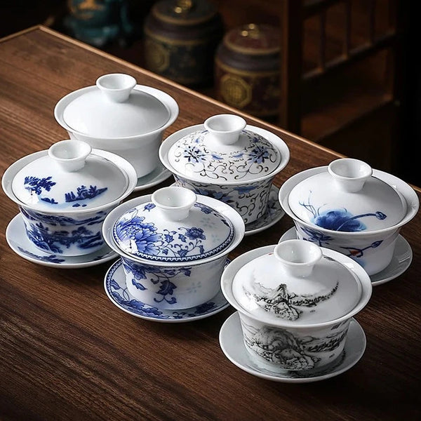 Gaiwan Ceramic Tea Tureen-ToShay.org