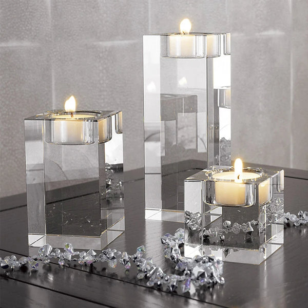 Glass Candle Holder-ToShay.org