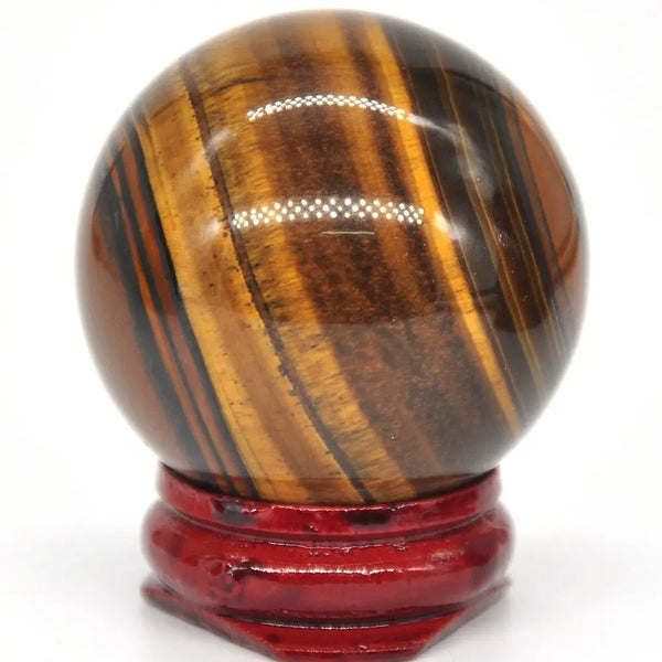 Yellow Tigers Eye Ball-ToShay.org