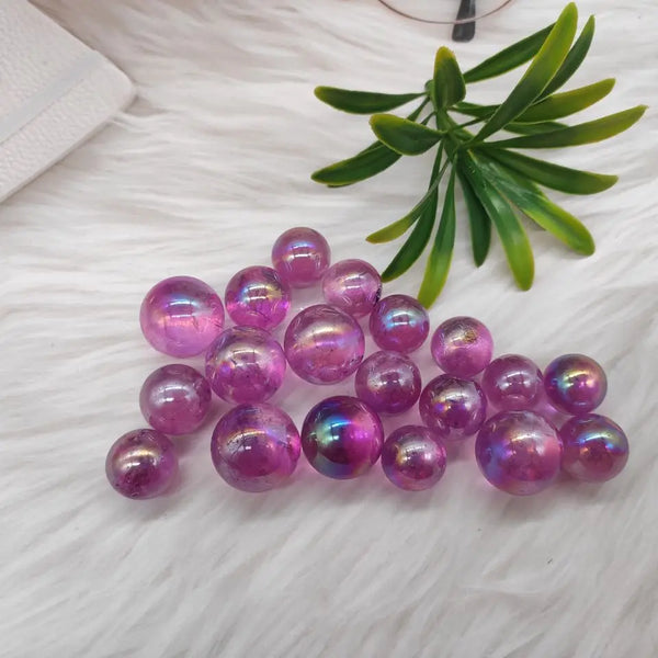 Purple Aura Crystal Balls-ToShay.org