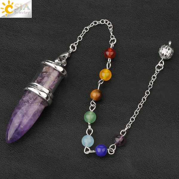 Mixed Crystal Dowsing Pendulum-ToShay.org