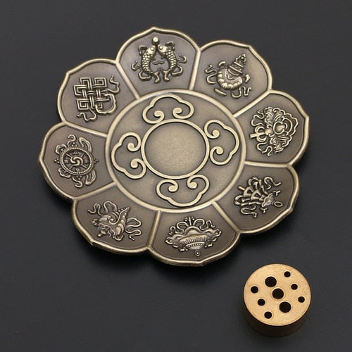 Lotus Incense Burner Plate-ToShay.org