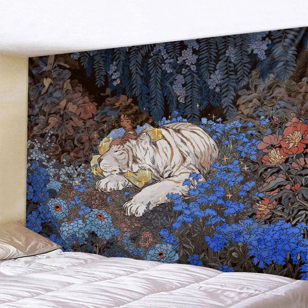 Jungle Animal Tapestry-ToShay.org