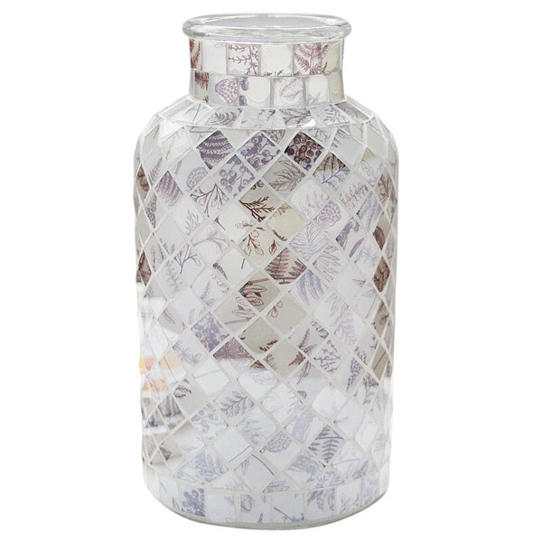 Mosaic Glass Vase-ToShay.org