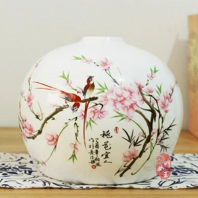 Flower Glaze Ceramic Lampshades-ToShay.org