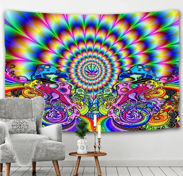 Mandala Swirl Art Tapestry-ToShay.org