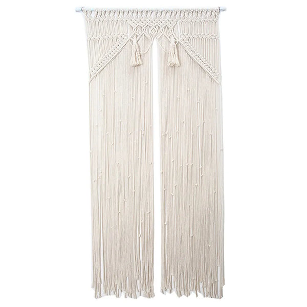 Macrame Woven Door Curtain-ToShay.org