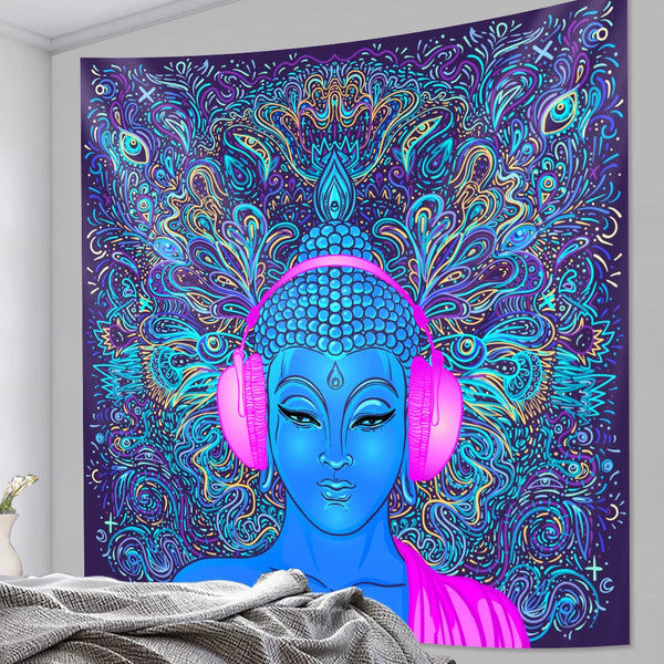 Buddha Art Tapestry-ToShay.org